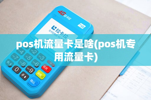 pos机流量卡是啥(pos机专用流量卡)