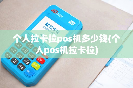 个人拉卡拉pos机多少钱(个人pos机拉卡拉)