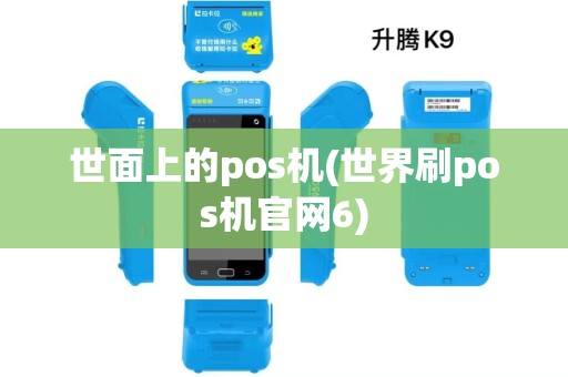 世面上的pos机(世界刷pos机官网6)