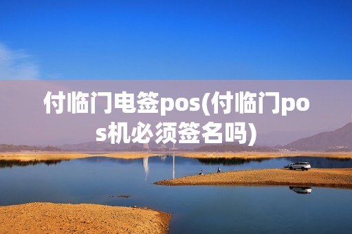 付临门电签pos(付临门pos机必须签名吗)