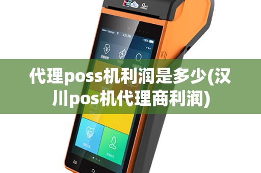 代理poss机利润是多少(汉川pos机代理商利润)