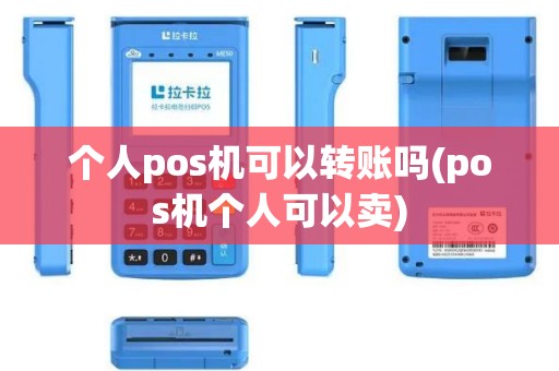 个人pos机可以转账吗(pos机个人可以卖)