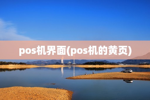 pos机界面(pos机的黄页)