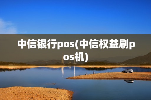 中信银行pos(中信权益刷pos机)