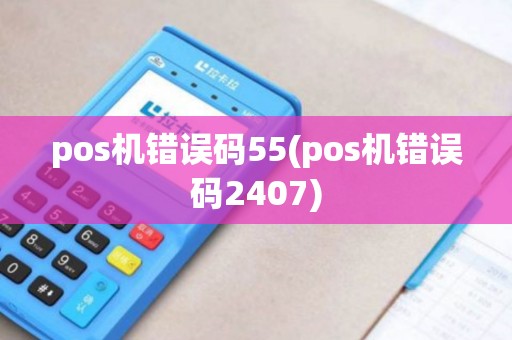 pos机错误码55(pos机错误码2407)
