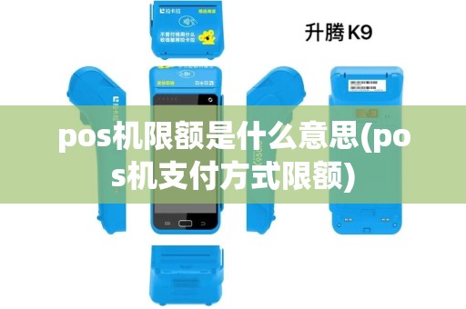 pos机限额是什么意思(pos机支付方式限额)