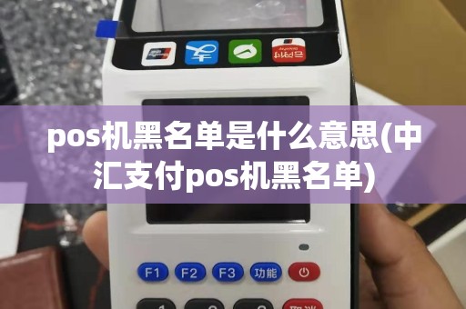 pos机黑名单是什么意思(中汇支付pos机黑名单)