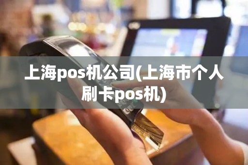 上海pos机公司(上海市个人刷卡pos机)