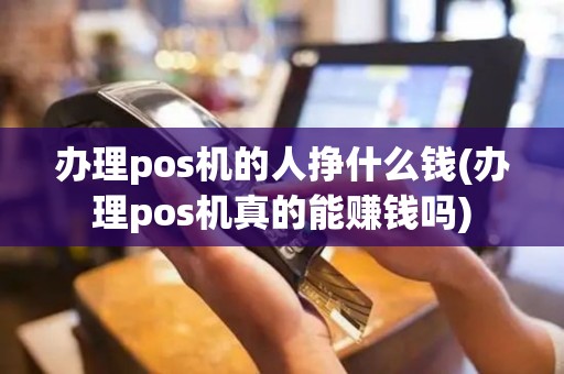办理pos机的人挣什么钱(办理pos机真的能赚钱吗)