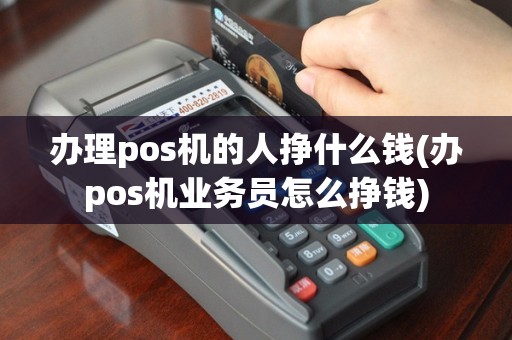 办理pos机的人挣什么钱(办pos机业务员怎么挣钱)