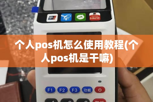 个人pos机怎么使用教程(个人pos机是干嘛)