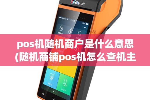 pos机随机商户是什么意思(随机商铺pos机怎么查机主)