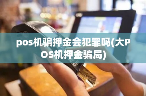 pos机骗押金会犯罪吗(大POS机押金骗局)