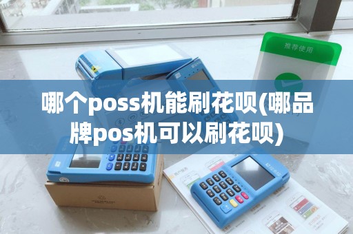 哪个poss机能刷花呗(哪品牌pos机可以刷花呗)