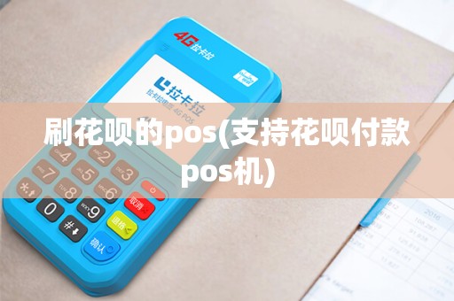 刷花呗的pos(支持花呗付款pos机)
