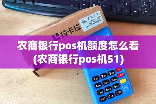 农商银行pos机额度怎么看(农商银行pos机51)