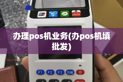 办理pos机业务(办pos机填批发)