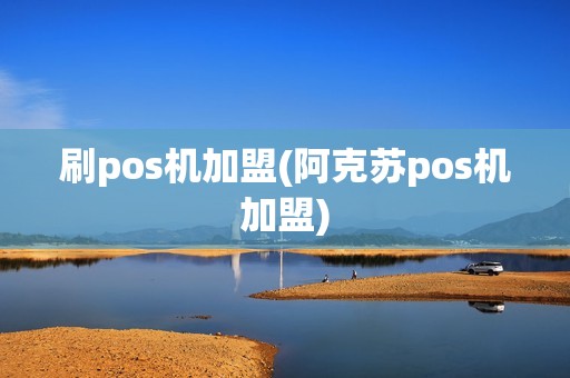 刷pos机加盟(阿克苏pos机加盟)