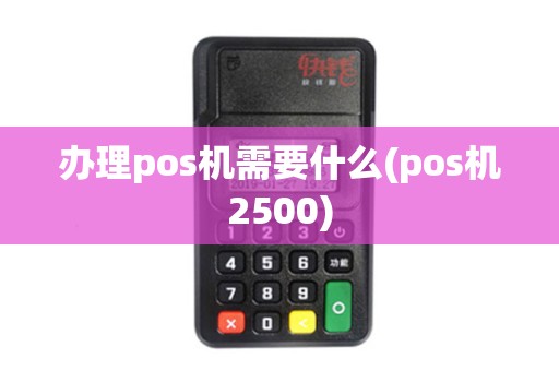 办理pos机需要什么(pos机2500)