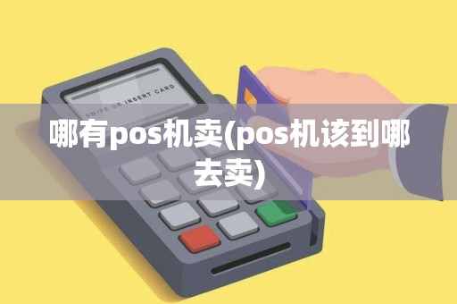 哪有pos机卖(pos机该到哪去卖)